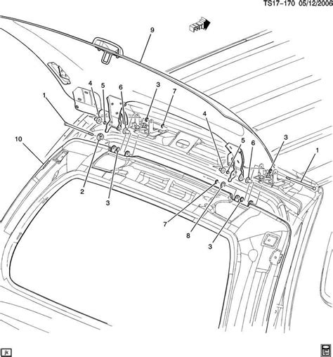 trailblazer tailgate parts diagram|2003 chevy trailblazer body parts.